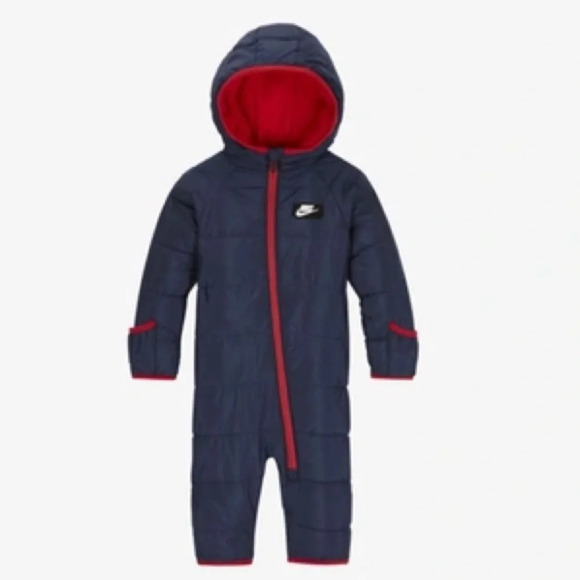 Nike Baby Puffer 1-Piece Snowsuit Newborn- NWT - Picture 5 of 5